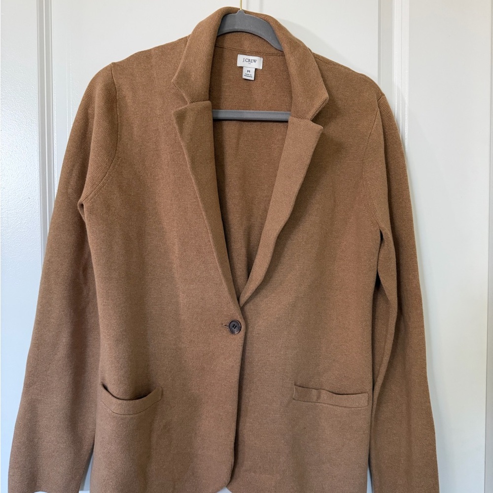 J. Crew Women's Camel Blazer